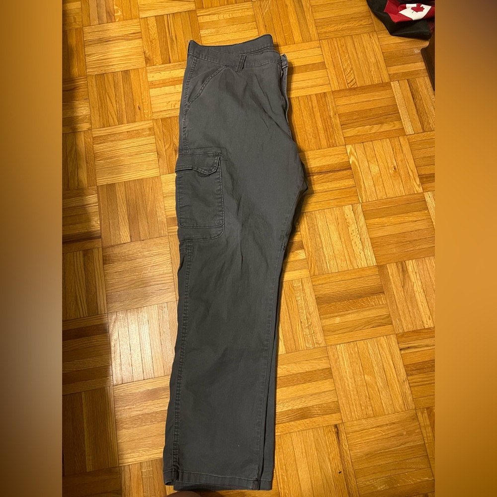 Wrangler Men's Charcoal Cargo Pants 36x30